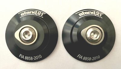FHR HANS Clips FIA 8858-2010 Race Rallye Oval Racing
