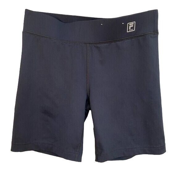 Pantaloncini sportivi da corsa blu navy Fila Athletic taglia S