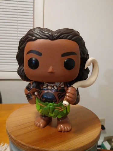 Funko Pop! Disney #214 Moana Maui with Fish Hook Vinyl Figure NO BOX
