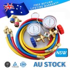 Refrigeration Tools Car R-134a A/C Air Conditioner Manifold Gauge Refrigerant AU