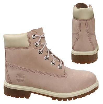 ladies pink timberland boots
