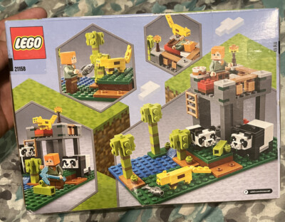 LEGO The Panda Nursery Minecraft (21158) New Sealed Box Damaged