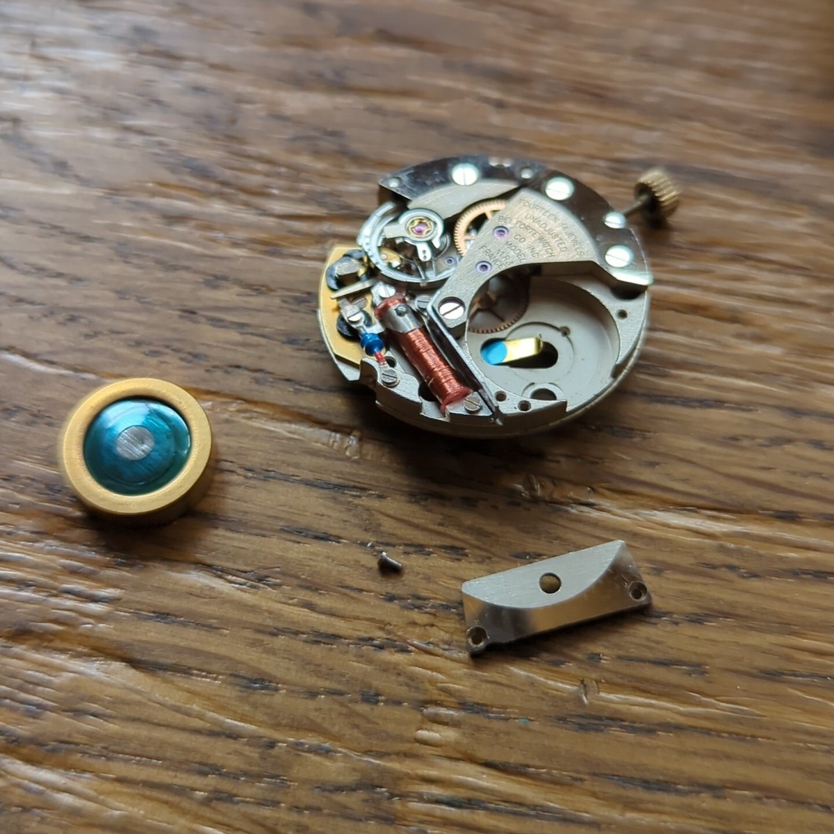 Lip R148 Electronic Watch Movement for Repair or Parts, New Not Running  (N267) - Main Image