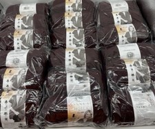 Lion Brand Yarn Vanna's Choice "Burgundy" 18 Skeins 1083