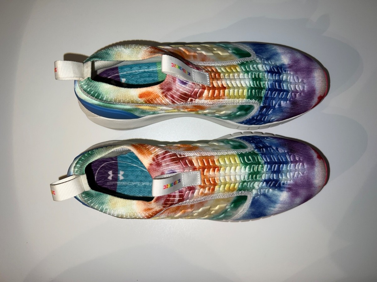 Under Armour HOVR Phantom Slip Pride Tie Dye Shoes Men’s 11.5 Women\'s 13 Under Armour HOVR Phantom Slip Pride Tie Dye Men main image 2
