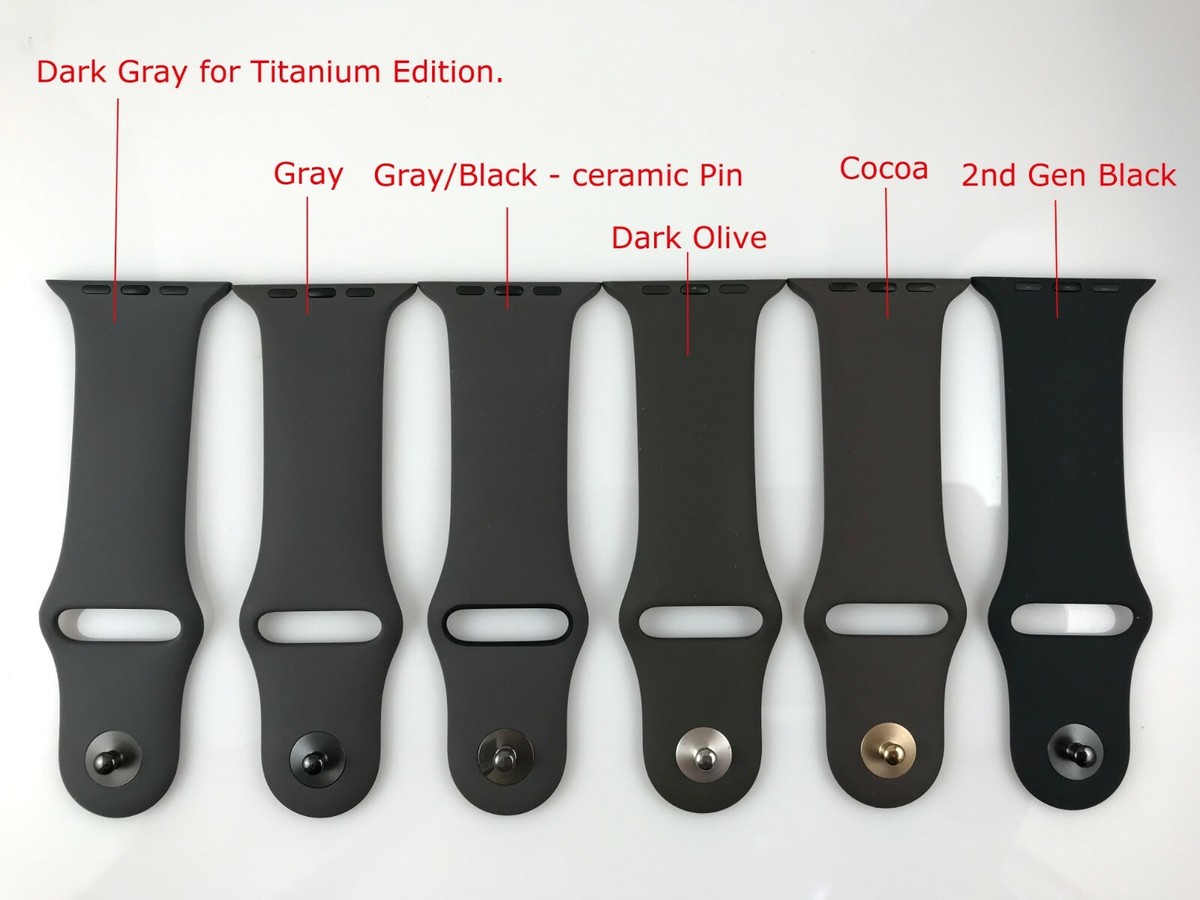 Original Apple Watch Hermes Sport Band 44mm 45MM 46MM Black Original Apple Watch Hermes Sport Band 44mm 45MM 46MM Black