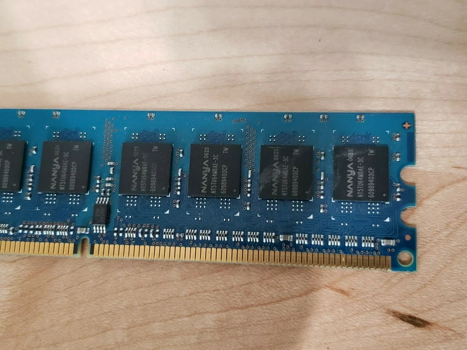 NT512T72U89A1BY-3C Nanya 512MB 1Rx8 Unbuffered 240-Pin DIMM Single Rank Memory - Image 3 of 4