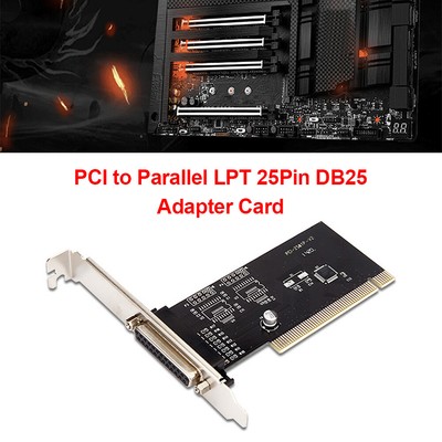 A/A enjoymentlin PCI Adapterkarte PCI auf Parallel LPT 25pin DB25 Drucker Port C