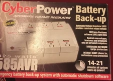 Cyber Power 585AVR Intelligent Back-Up Power Auto Voltage Regulator L1