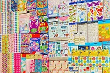 Huge Variety Stickers Planner Craft Scrapbook Fun Variety Themes, 1189+ Pcs.