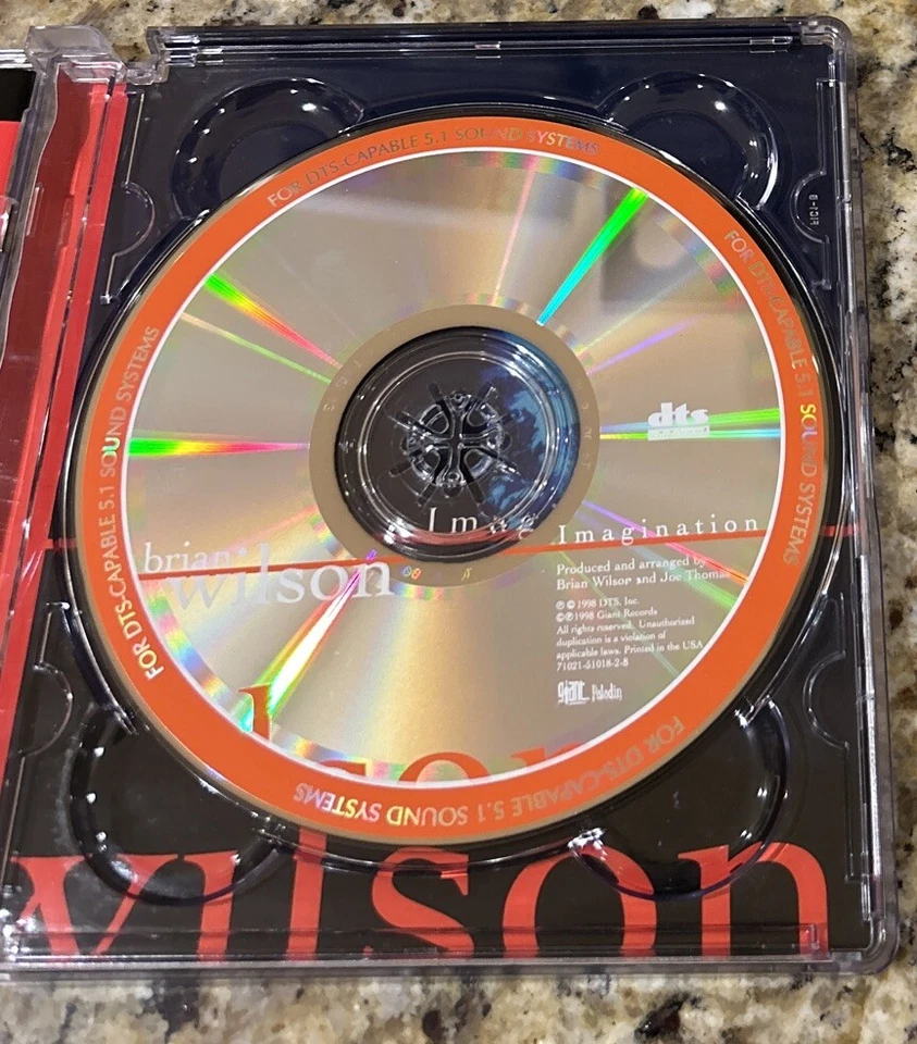 BRIAN WILSON- IMAGINATION DTS EXCELLENT - Image 4 of 4