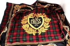 MARK CROSS SILK SCARF HAND MADE IN ITALY