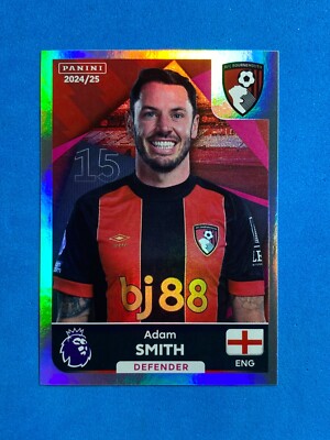 Panini Sticker Premier League 2025 n. 32 Adam Smith (Bournemouth) | eBay