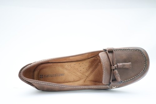 Naturalizer Slip On Shoes Women's 7 M Brown Leather MSRP $ 120 - Picture 7 of 8