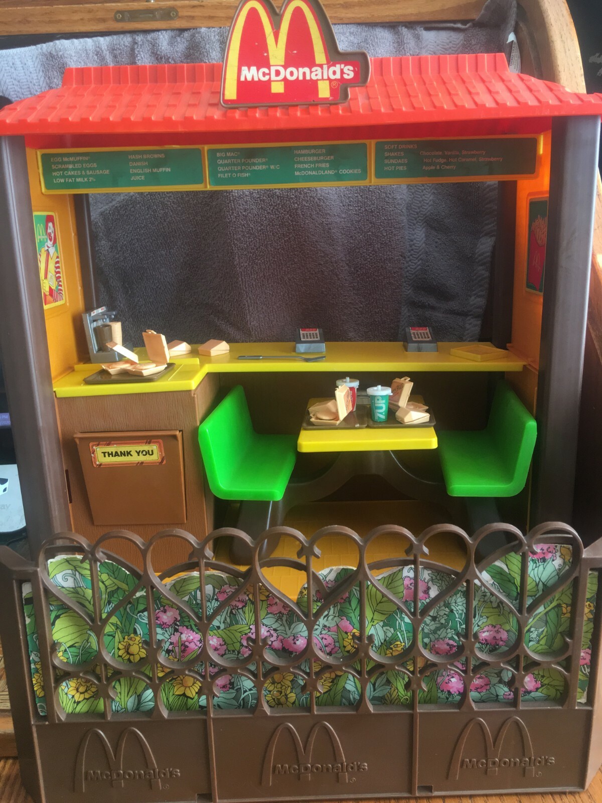 mattel mcdonalds playset