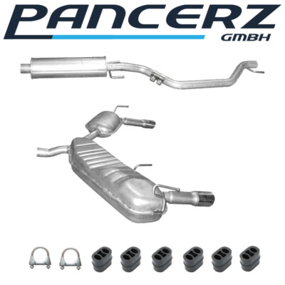 Auspuffanlage für Opel Signum 2.0 2.2 Direct 3.0 3.2 V6 CDTI Turbo mit Chrom