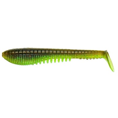 Pontoon21 Awaruna EVO 5.0 4217 Green Pumpkin-Chartreuse, 4 pcs., Lenght inch....