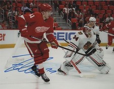 Detroit Red Wings Filip Zadina Autographed Signed 8x10 NHL Photo COA #9