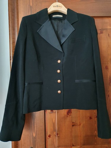 Tailleur MASSIMO DANIELI colore nero in lana e viscosa tg.46 (NUOVO) | eBay