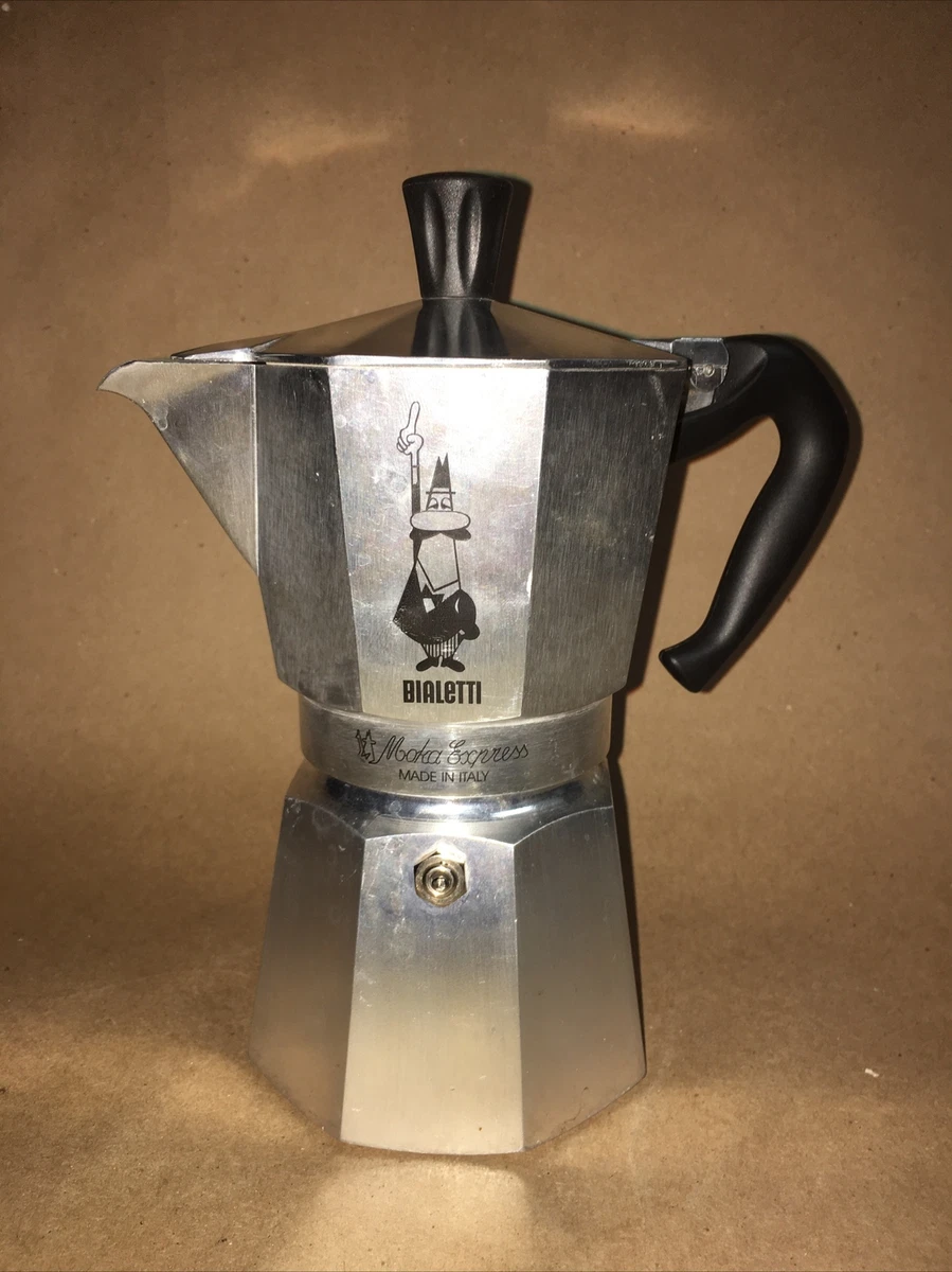 Bialetti Moka Express Espresso Maker Made in Italy 1 Cup