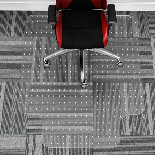 36x48 Convex Carpet Chair Mat for Office Chair Protection
