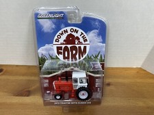 Greenlight 1/64 Scale -1973 Tractor With Closed Cab Red Diecast Model Tractor
