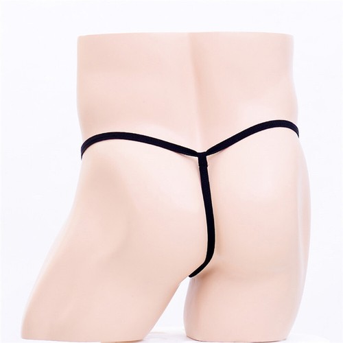 Men G-string O-Ring Briefs Open Pouch T-back Thongs Lingerie Underwear Sexy - Picture 20 of 28