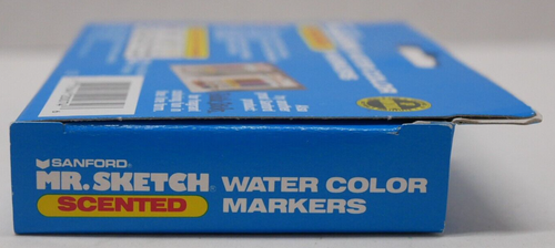 Vintage Sanford Mr Sketch duftende wasserfarbene Marker aus altem Lagerbestand 4er-Pack - Bild 3 von 5