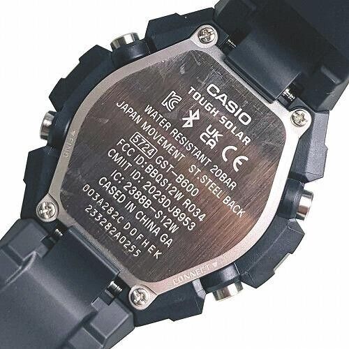 CASIO G-SHOCK G-STEEL GST-B600A-1A6JF Bluetooth Men's Watch CASIO G-SHOCK G-STEEL GST-B600A-1A6JF Bluetooth Men's Watch