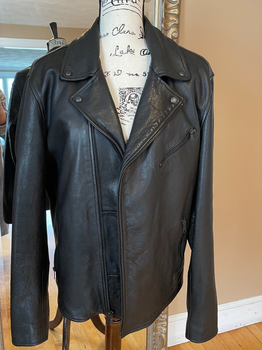Lucky Brand Leather Biker Jacket mens | eBay