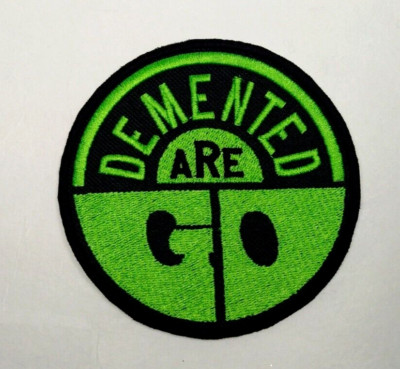 Demented Are Go ビンテージ パッチ サイコビリー ロカビリー Demented Are Go ビンテージ パッチ サイコビリー ロカビリー