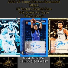 Jalen Hood-Schifino - 2025-26 Topps Chrome Basketball MEGA - 1X Case BREAK #2
