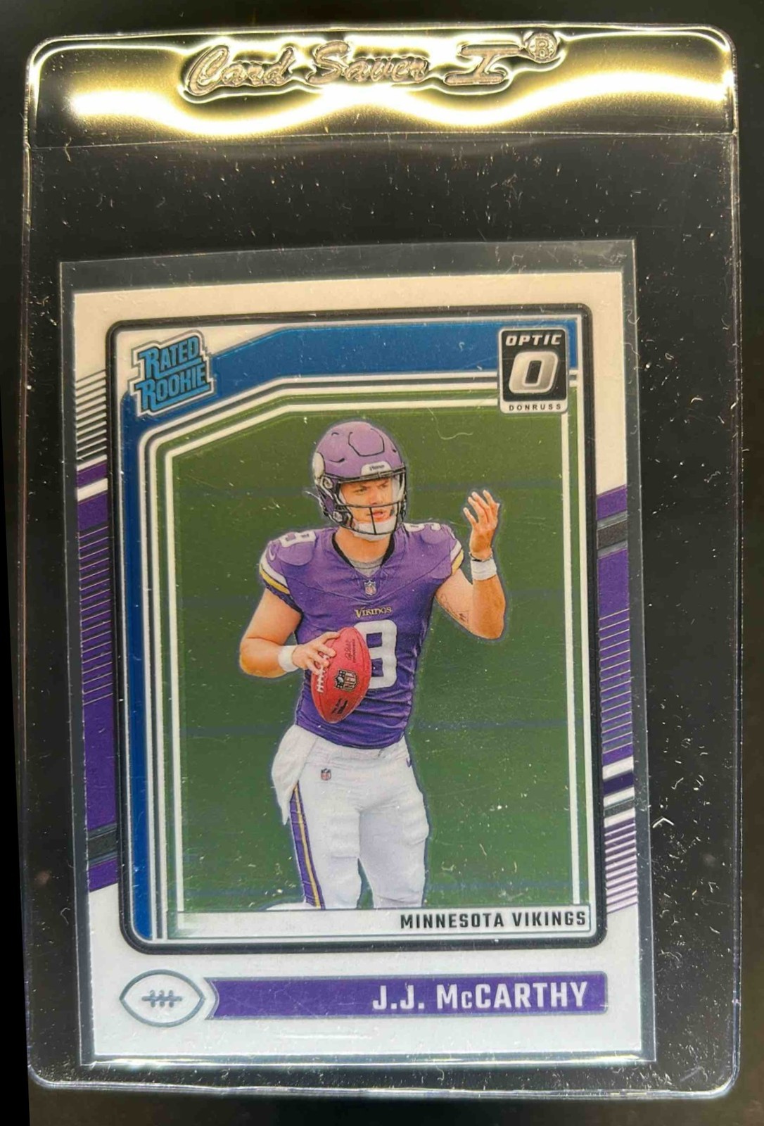 2024 Donruss Optic JJ McCarthy Rated Rookie #235 Vikings