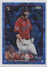 2023 Topps Chrome Sapphire Edition Will Brennan #453 18pd