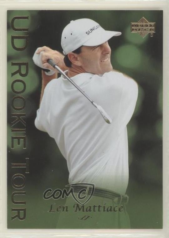 2003 Upper Deck Rookie Tour Len Mattiace #33 Rookie RC 8d1