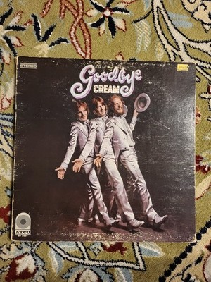 CREAM Goodbye 1969 Atco SD 7001 Original First Pressing Vinyl LP VG+
