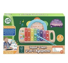 NIB LeapFrog Tappin' Colors 2-in-1 Xylophone, Kid  s Instruments, Age 18 Months