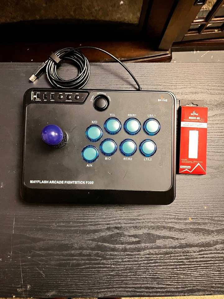 Mayflash F300 Arcade Fight Stick para Switch, Xbox Series X/S, PS4, PS3, Xbox One, PC Foto 2 de 3