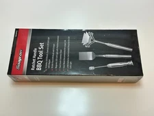 NEW Snap-On Tools SSX25P114 Ratchet Handle Grill Cleaning BBQ Tool Set