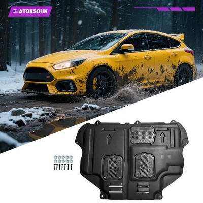 Hard Engine Skid Plate For Ford Focus RS 2016-18 Splash Shield Oil Pan Guard