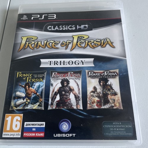 Prince of Persia Trilogy: Classics HD (Sony PlayStation 3, 2010) (L8)