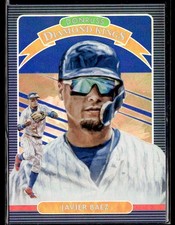 2020 Donruss #26 Javier Baez Holo Blue