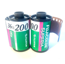 Fuji Superia 200 ISO 35mm Colour Negative Film 36 Exposure Expired Fujifilm
