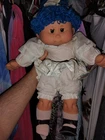 My Dream Babies Blue Hair Cabbage Patch Kid Style Doll With Tag