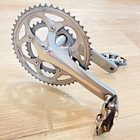 Shimano FC-5750 Crankset Double Chain Ring 50 / 34T 10 Speed 172.5 mm Silver