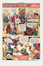 Spiderman Hostess Twinkies 1976 Snack Food anuncio impreso - And The Twinkie Takers