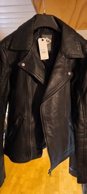 Lee Cooper Herren Jeans Lederjacke Gr. L