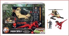Jurassic World Legacy Collection CHOPPER CHASE Pack Dinosaur Helicopter NEW