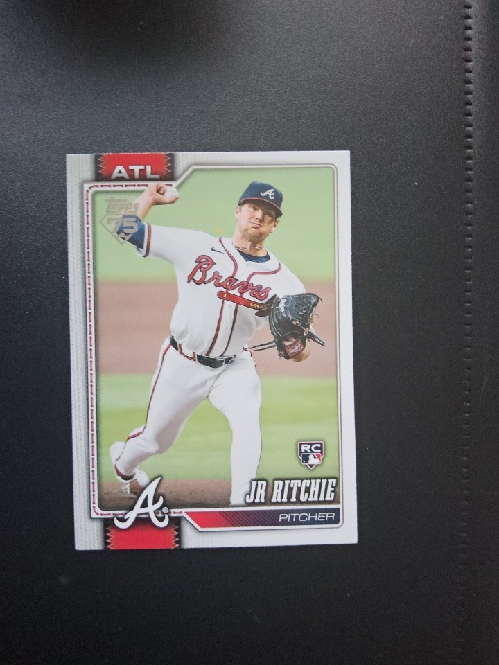 2026 Topps Update JR Ritchie Variation Companion Braves US41 Rookie RC