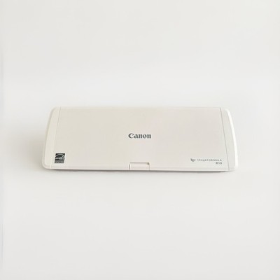 Canon imageFORMULA R10 Portable Document Scanner White 6130200 UNTESTED W/CABLE